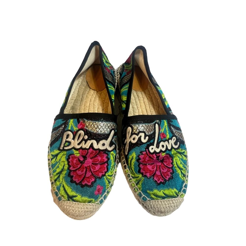 Gucci Blind for love espadrilles Sz 39